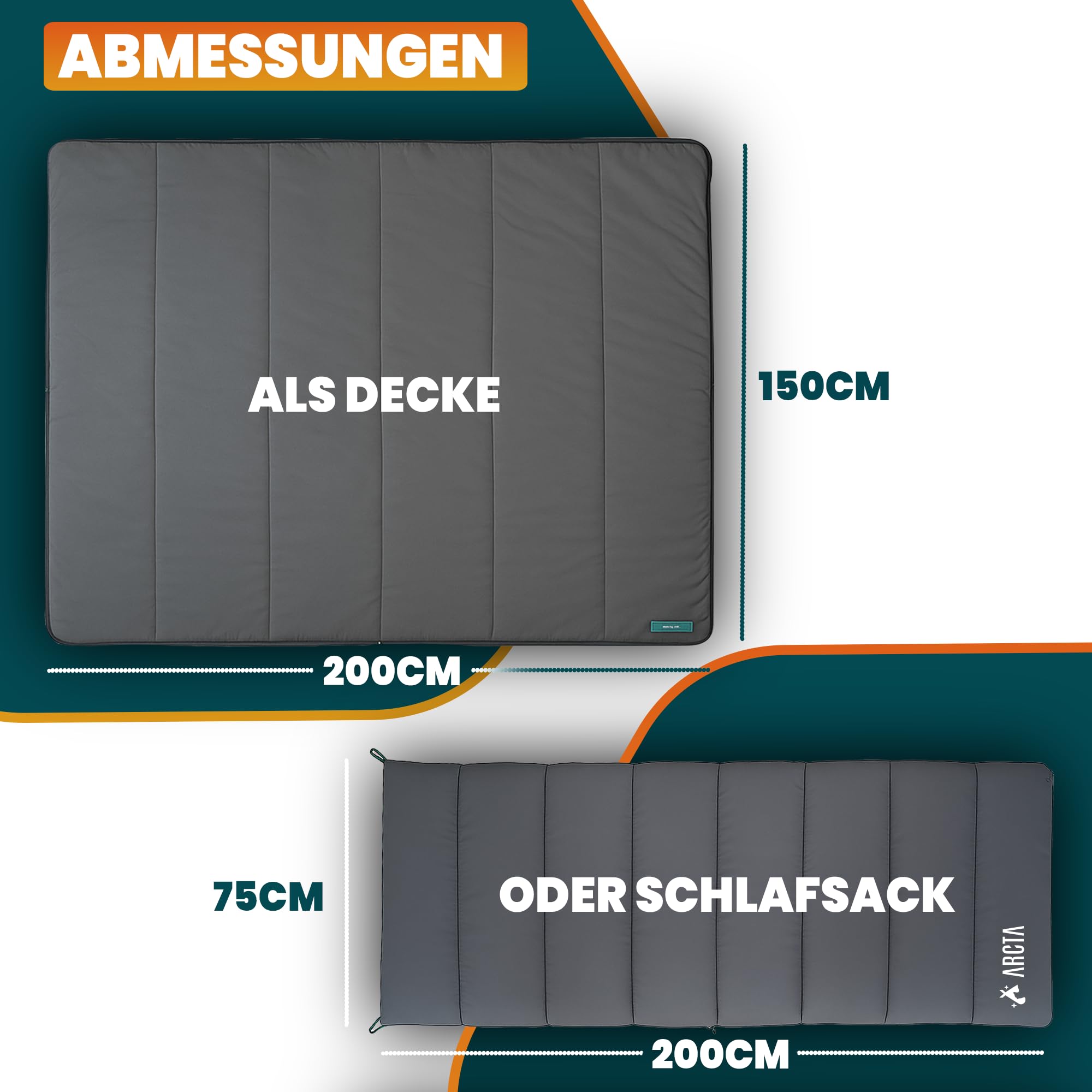 3 in 1 schlafsack ARCTA® 3-in-1 Camping – als Deckenschlafsack, Mantel oder Decke nutzbar – Jahreszeiten Schlafsack Erwachsene, warm & leicht, Baumwollfutter, Outdoor geeignet, 200×75cm Sport & Freizeit A Lens for Every pedalboard essential Rahmenhöhe:42,5cm