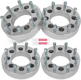 ROADFAR 2 inch Wheel Adapters 8x170 to 8x200 4Pcs 8 Lug Wheel Spacers Adapters Bore 125mm Thread Pitch 14x1.5 Fit for for Ford Excursion for F-250 for F-250 Super Duty for F-350 for F-350 Super Duty