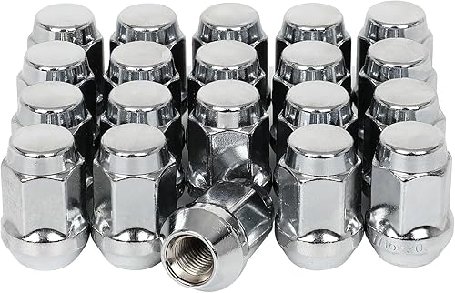 SCITOO 20 tuercas de llanta de 716 pulgadas, tuercas hexagonales de 1316 pulgadas de repuesto para Chevrolet para GMC para Jeep Series