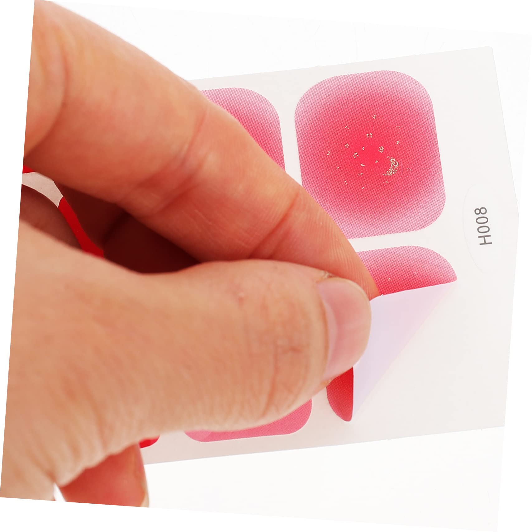 Healvian 25fogli Adesivi Per Unghie Natalizi Di Stickers Per Manicure Fai Da Te Wraps Per Unghie Tema Natale Facile Applicazione e Design Naturale Per Festività Art Creativa