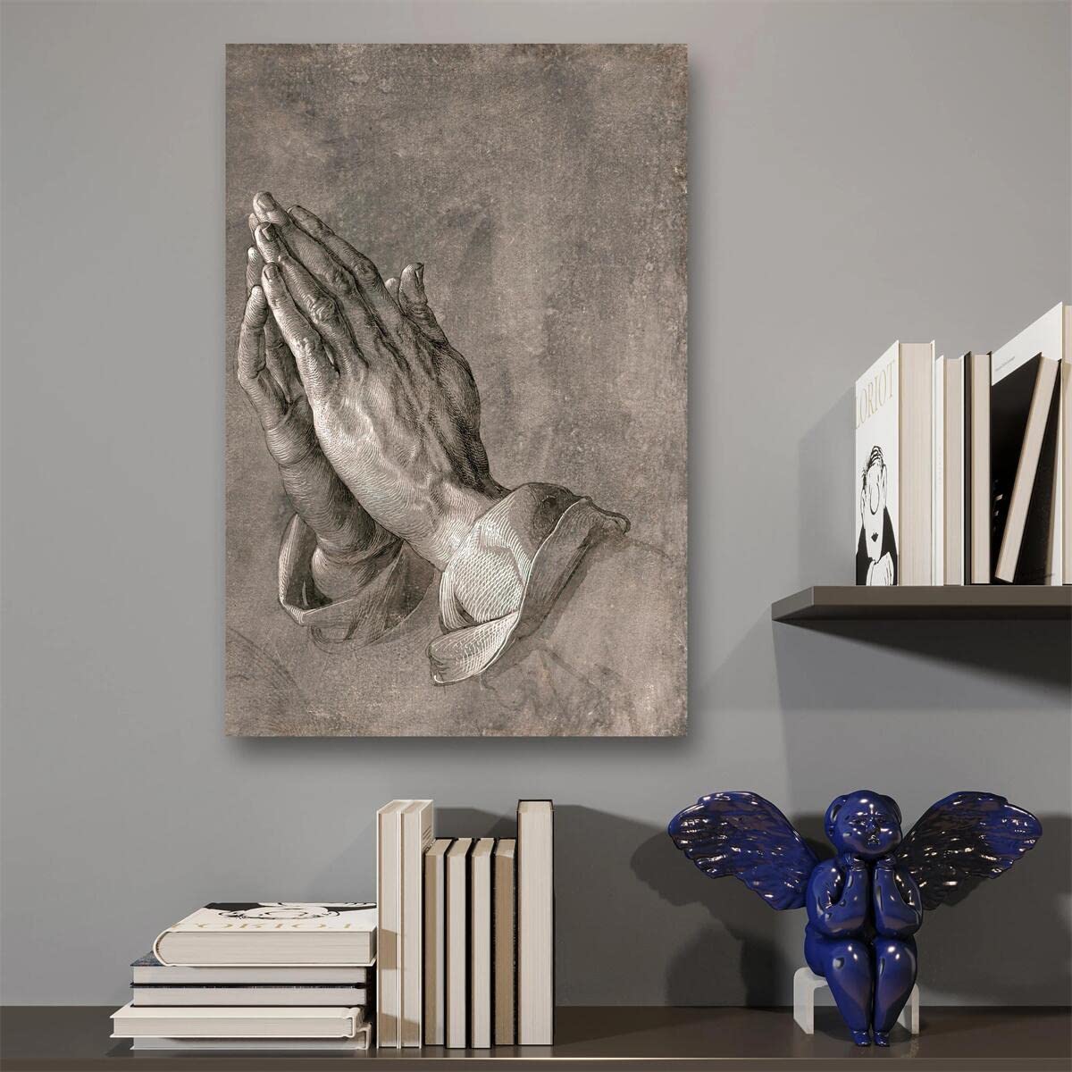 Amazon.com: Meishe Art Poster Print Praying Hands Palm Prayer by