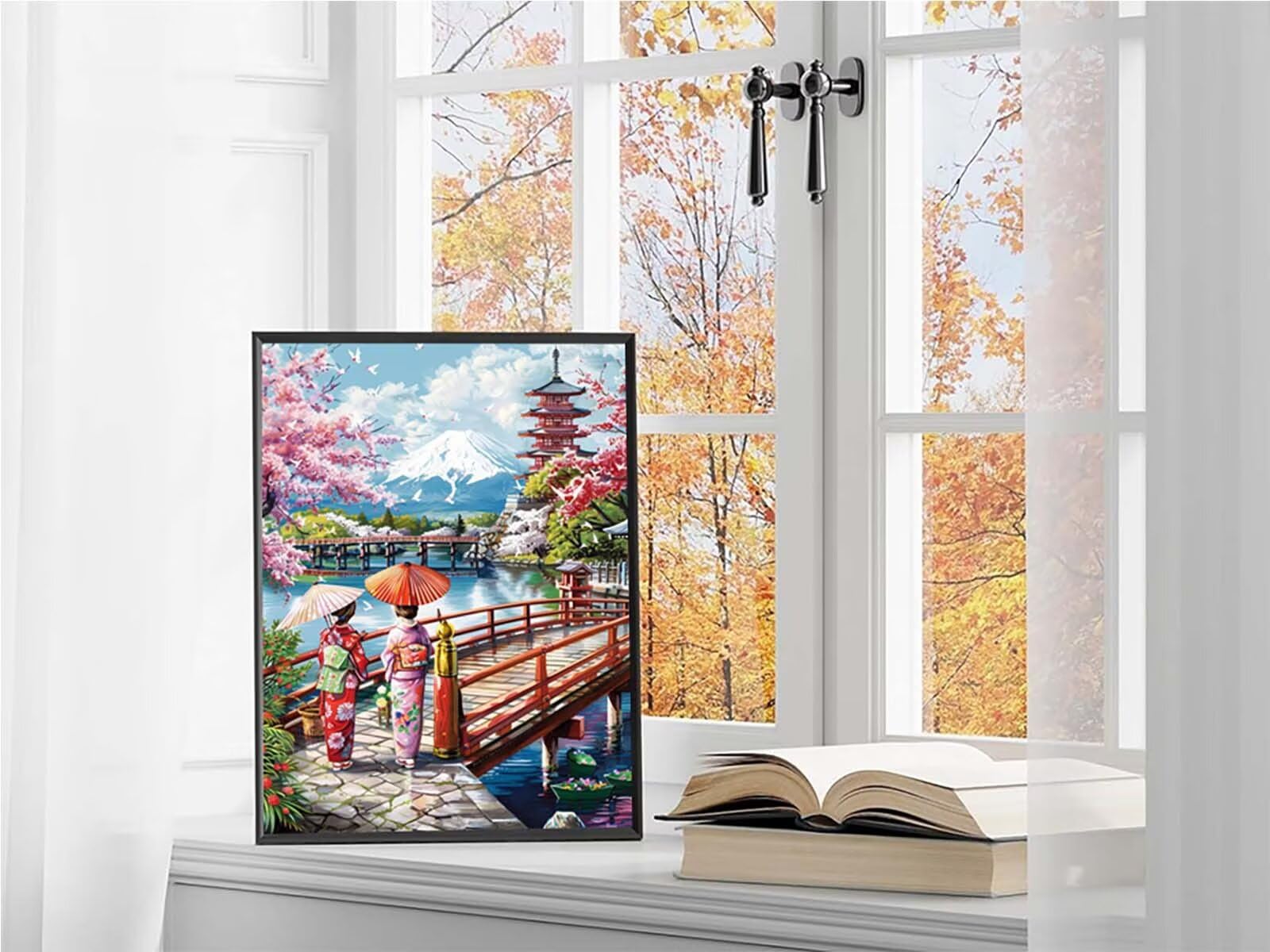 Donna Giapponese Diamond Painting Adulti 100x130cm, Diamond Painting 1-5482