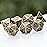 UDIXI Metal DND Dice Set 7 Die Polyhedral Dice Set for Role Playing Game and Other Board Game (Ancient Bronze)