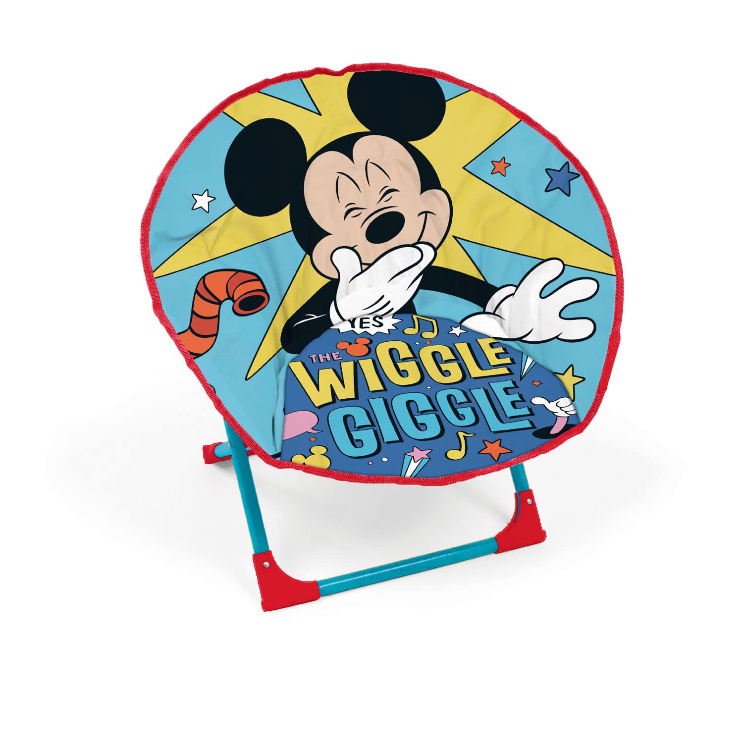 ARDITEX WD15233 Silla con Forma de Luna de 50x50x50cm de Disney-Mickey