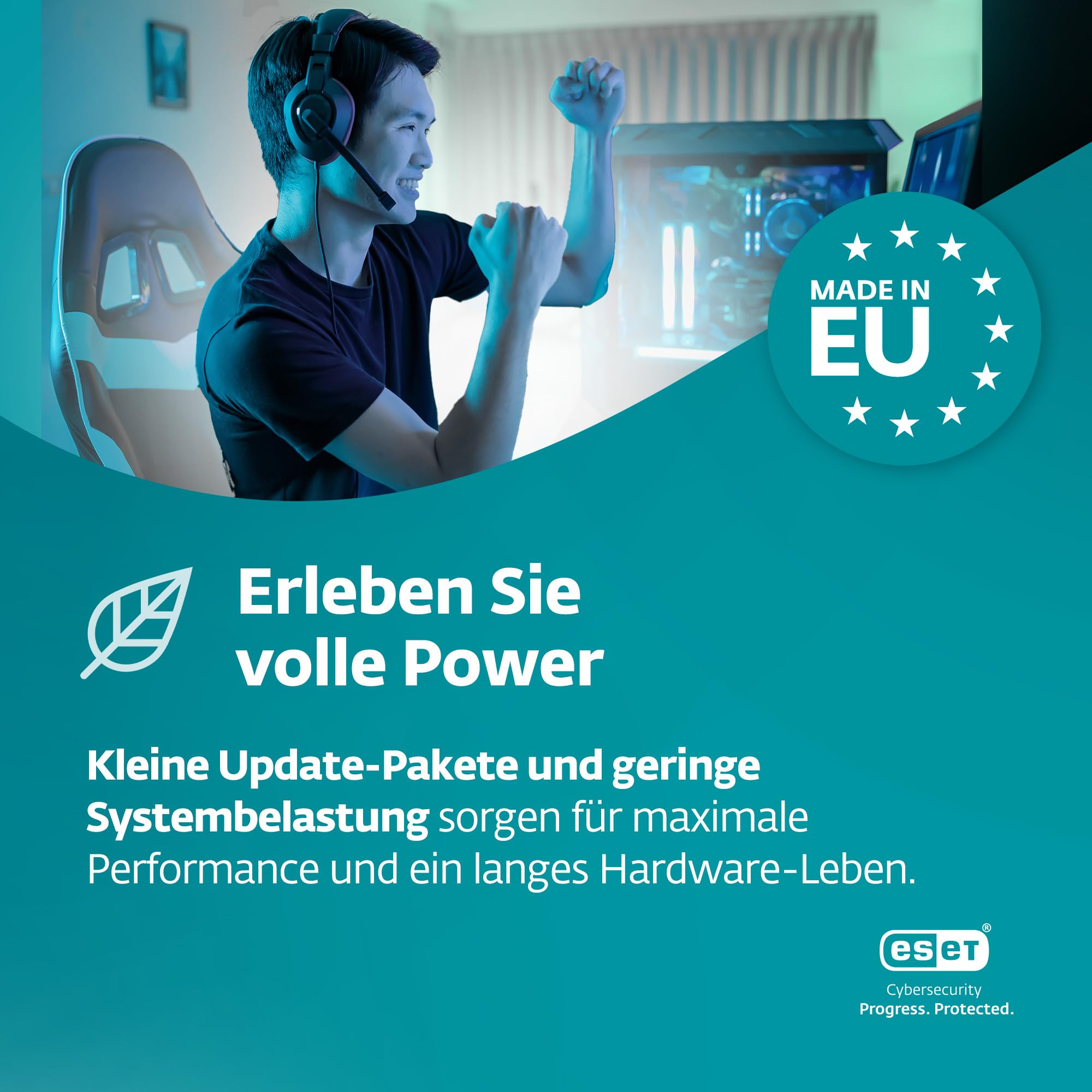 ESET HOME Security Essential 2026 | 3 Geräte | 1 Jahr | inklusive Firewall, Sicheres Banking & Surfen, Mikrofonkontrolle & Webcam-Schutz| Windows, macOS und Android | Aktivierungscode per E-Mail