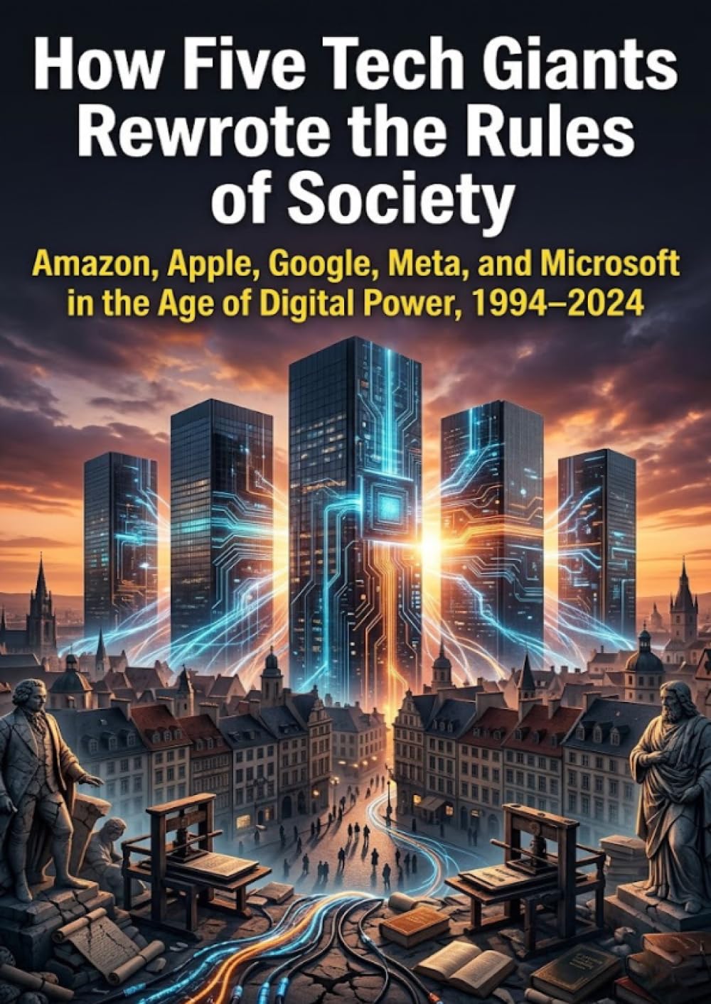 How Five Tech Giants Rewrote the Rules of Society: Amazon, Apple, Google, Meta, and Microsoft in the Age of Digital Power, 1994–2024