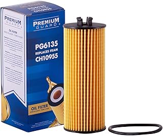 Premium Guard PG Standard Oil Filter PG6135 | Fits 2013-11 Chrysler 200, 300, Town & Country, 2013-11 Dodge Avenger, Challenger, Charger, Durango, Grand Caravan, Journey, 2013-11 Jeep Grand Cherokee