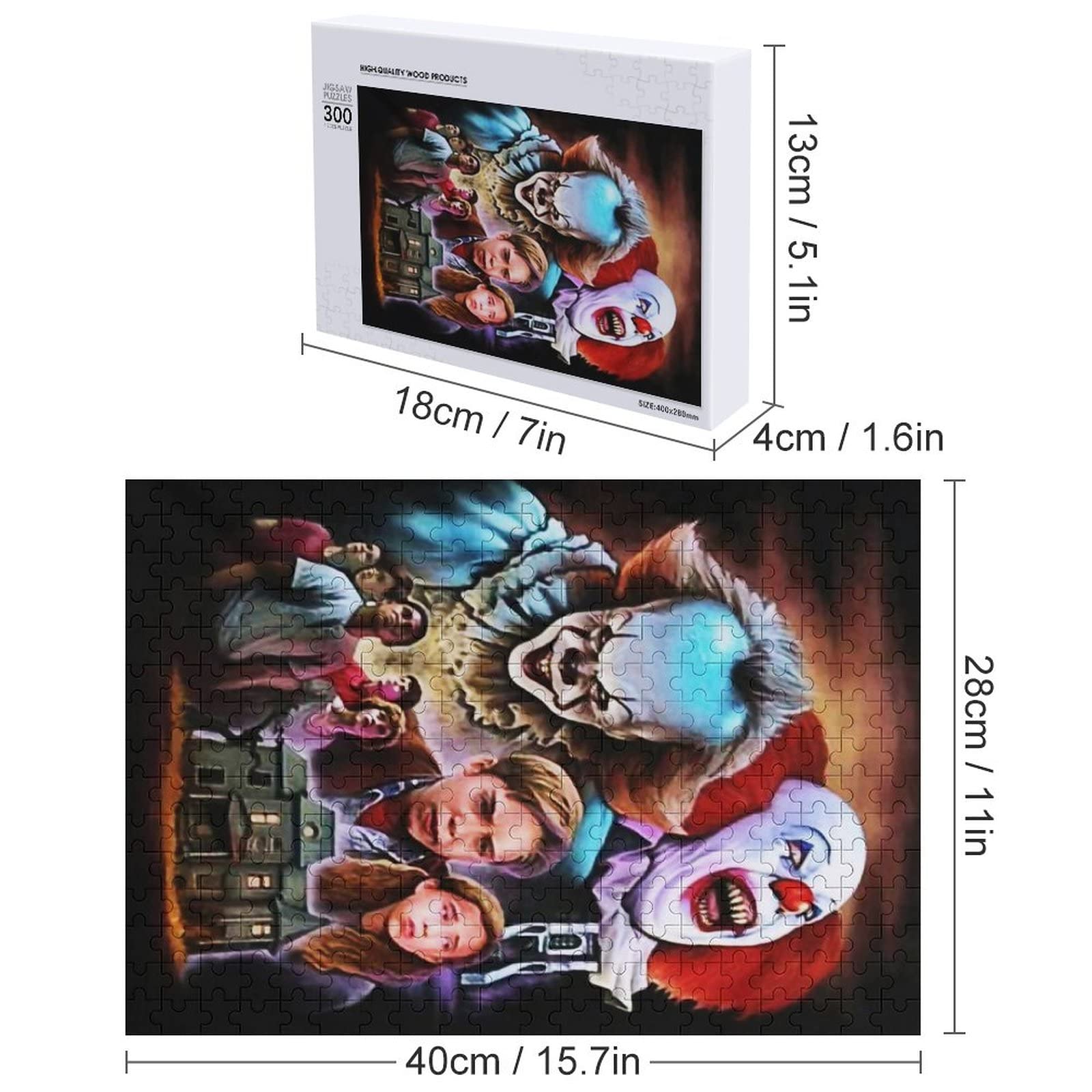 Amazon.co.jp: パズル ホラー映画のキャラクターIT Pennywise