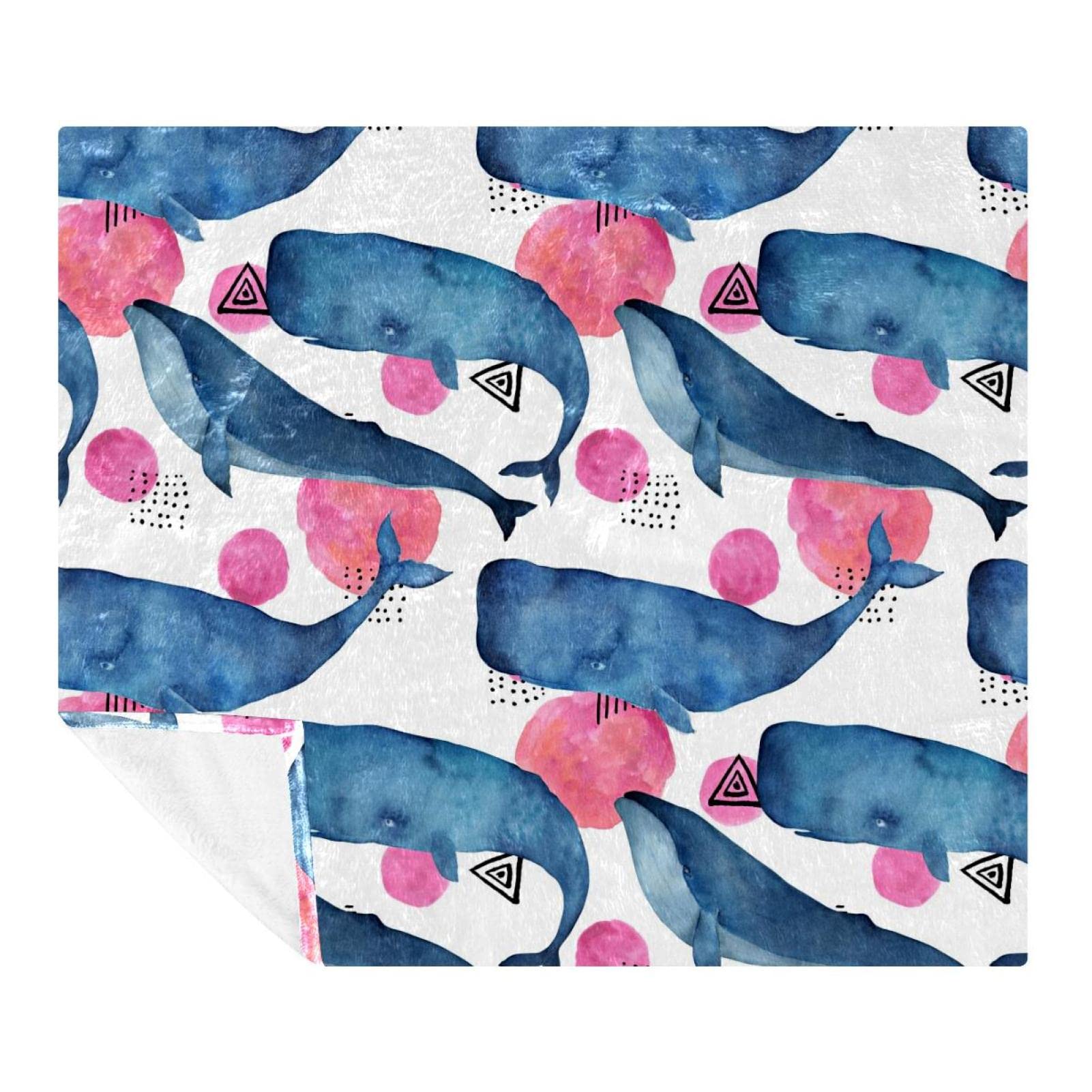 Couverture douce en microfibre contre le froid pour canapé et lit d'enfant
