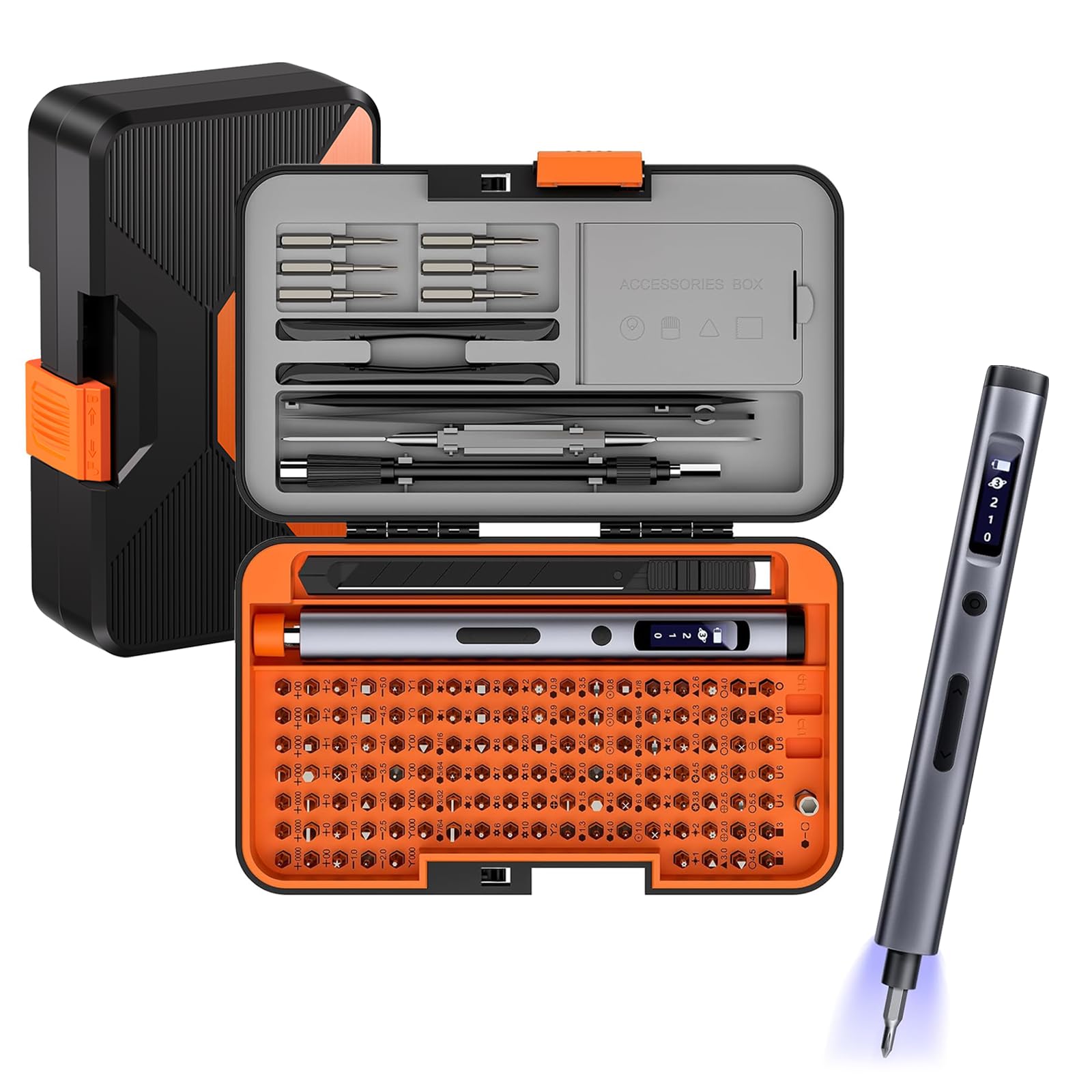 LIFEGOO 167-in-1 Mini Electric Screwdriver Set -1