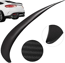 Mophorn Carbon Fiber Rear Spoiler for BMW X6 F16 Spoiler P Style 2015 + Carbon Fiber Rear Spoiler Wing - coolthings.us