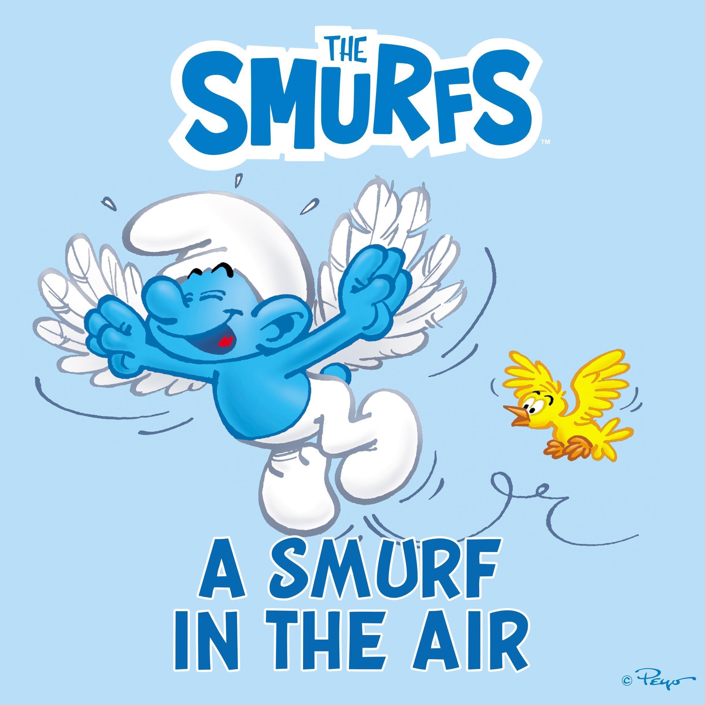 Cover art for A Smurf in the Air