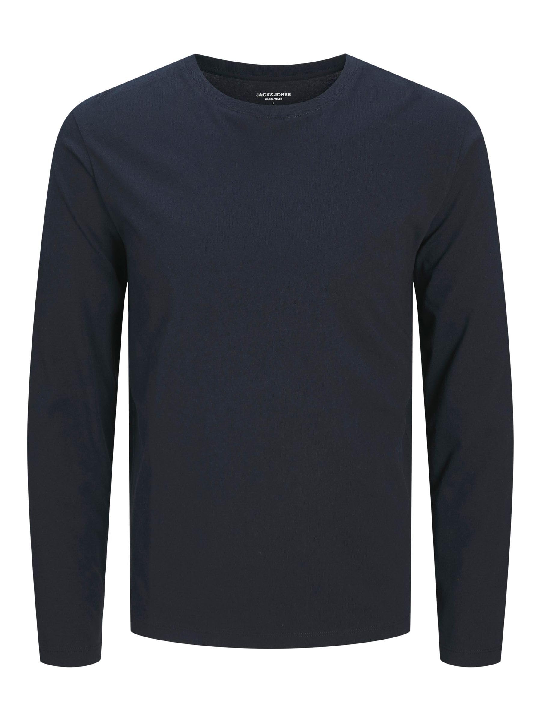 Jack & Jones Men's Noir Long Sleeve T-Shirt