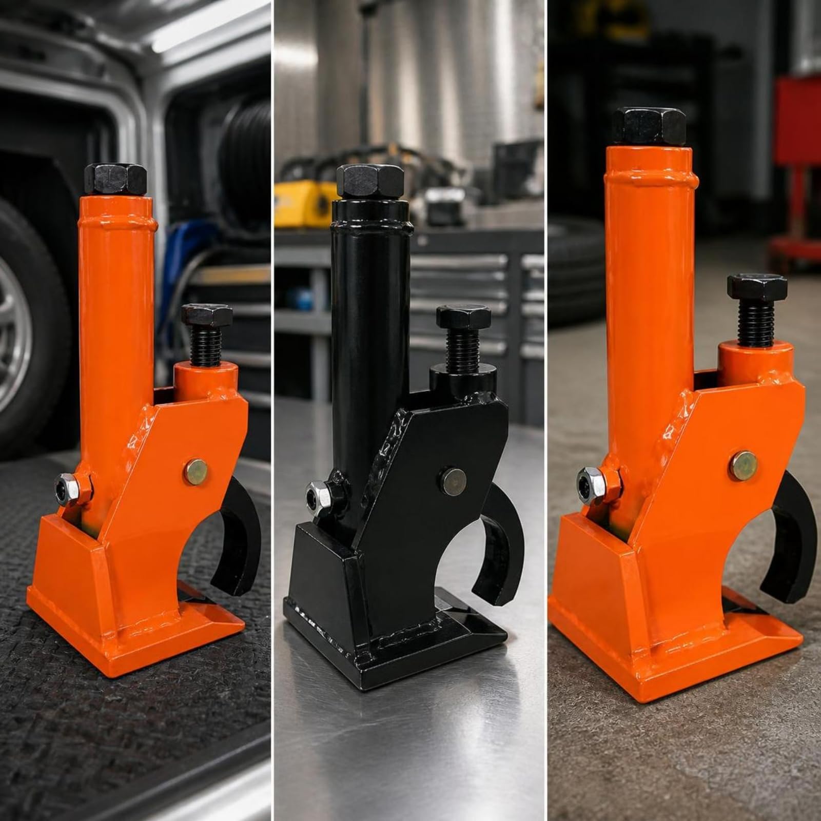 Almencla Strumento con Anteriore Portatile | Stallonatore Manuale per Pneumatici, Durevole, Garage, Meccanici, Nero