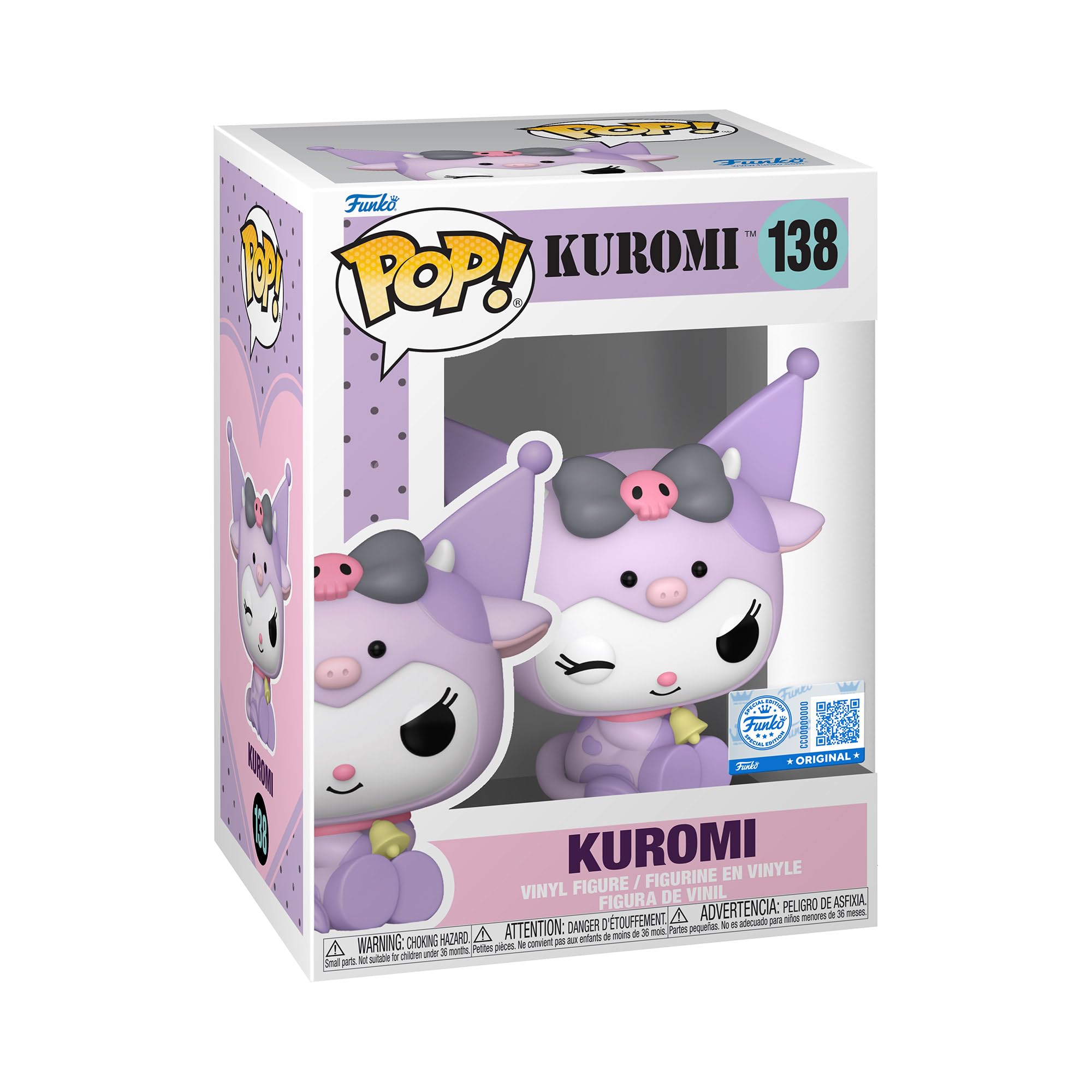 Funko Pop! Kuromi (Cow Cosplay)