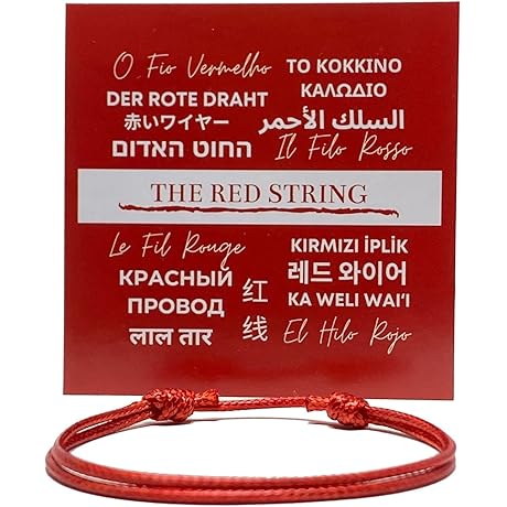 HATHA Red String Bracelet: Protection, Strength, Love
