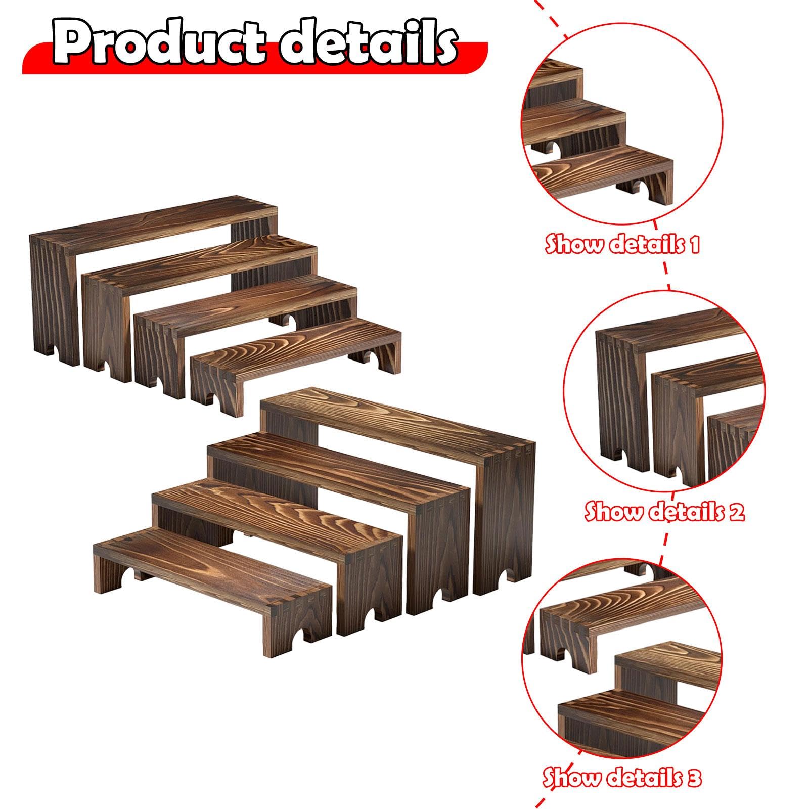 Präsentationsständer, Parfüm Und EAU Organizer, 4 Stöckiges Regal für Figuren, Puppen, Sammlerstücke, Bastelbedarf, Zuhause