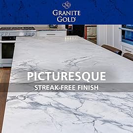 Granite Gold Daily Cleaner Spray Streak-Free Cleaning for Granite, Marble, Travertine, Quartz, Natural Stone Countertops, and Floors, 1 x 64 Fl. Oz. & 2 x 24 Fl. Oz., 3-Pack