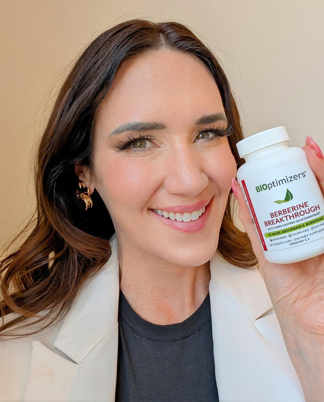 BIOptimizers Berberine Breakthrough Supplement - Metabolic Support –Healthy Metabolism - 60 Capsules – Vegetarian, Gluten-Free, Soy-Free