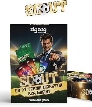 Scout, Strateji ve Futbol Kart Oyunu, 12 Ya  ve  zeri, 2-4 Oyuncu, Spor Temal