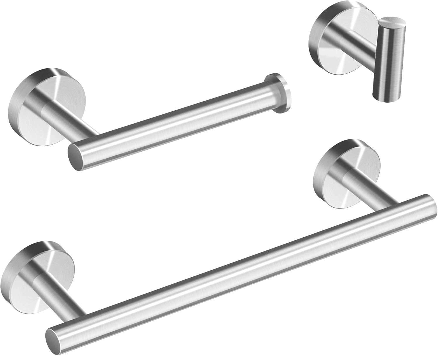 Amazoncom Marmolux Acc Bathroom Hardware Set 3 Pieces 12 Hand Towel Bar