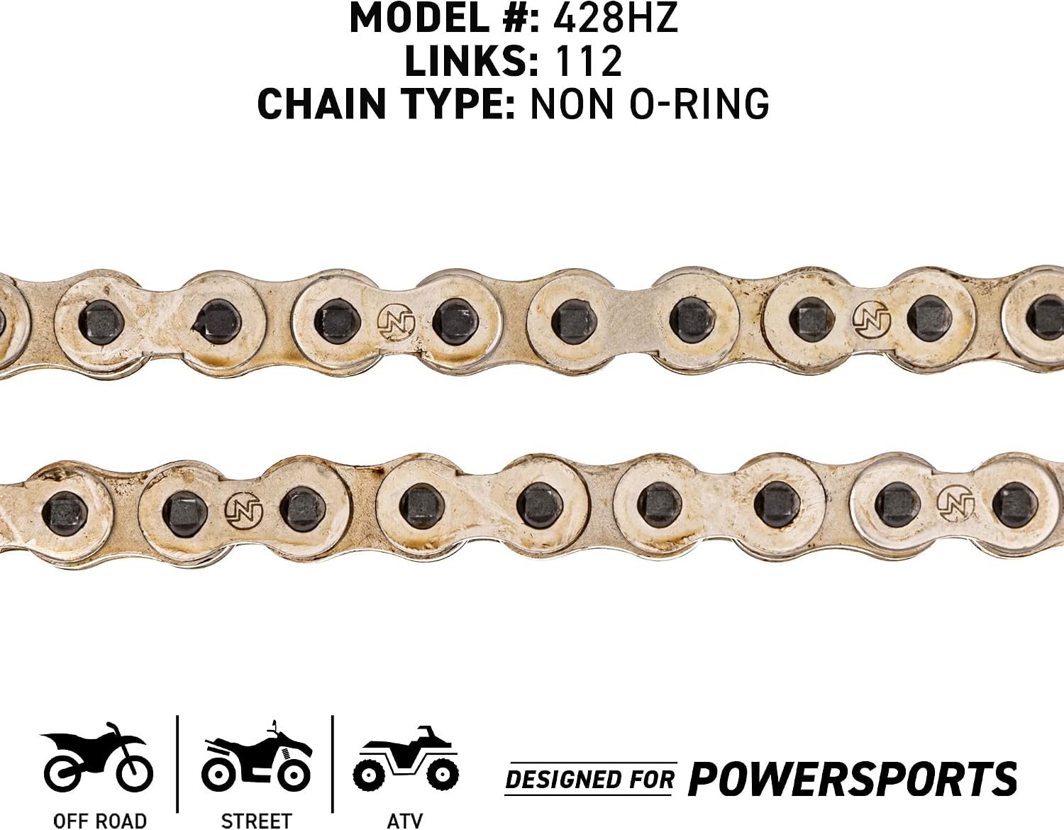 NICHE Drive Sprocket Chain Combo for Yamaha YZ80 Suzuki RM85 Front 14 Rear 47 Tooth 428HZ Standard 118 Links