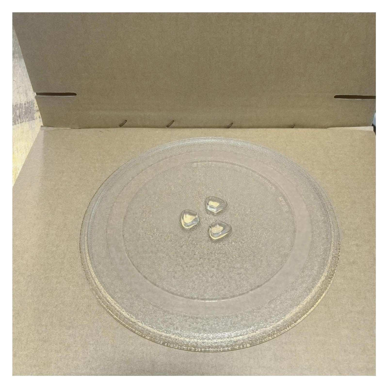 Plato giratorio de vidrio for microondas