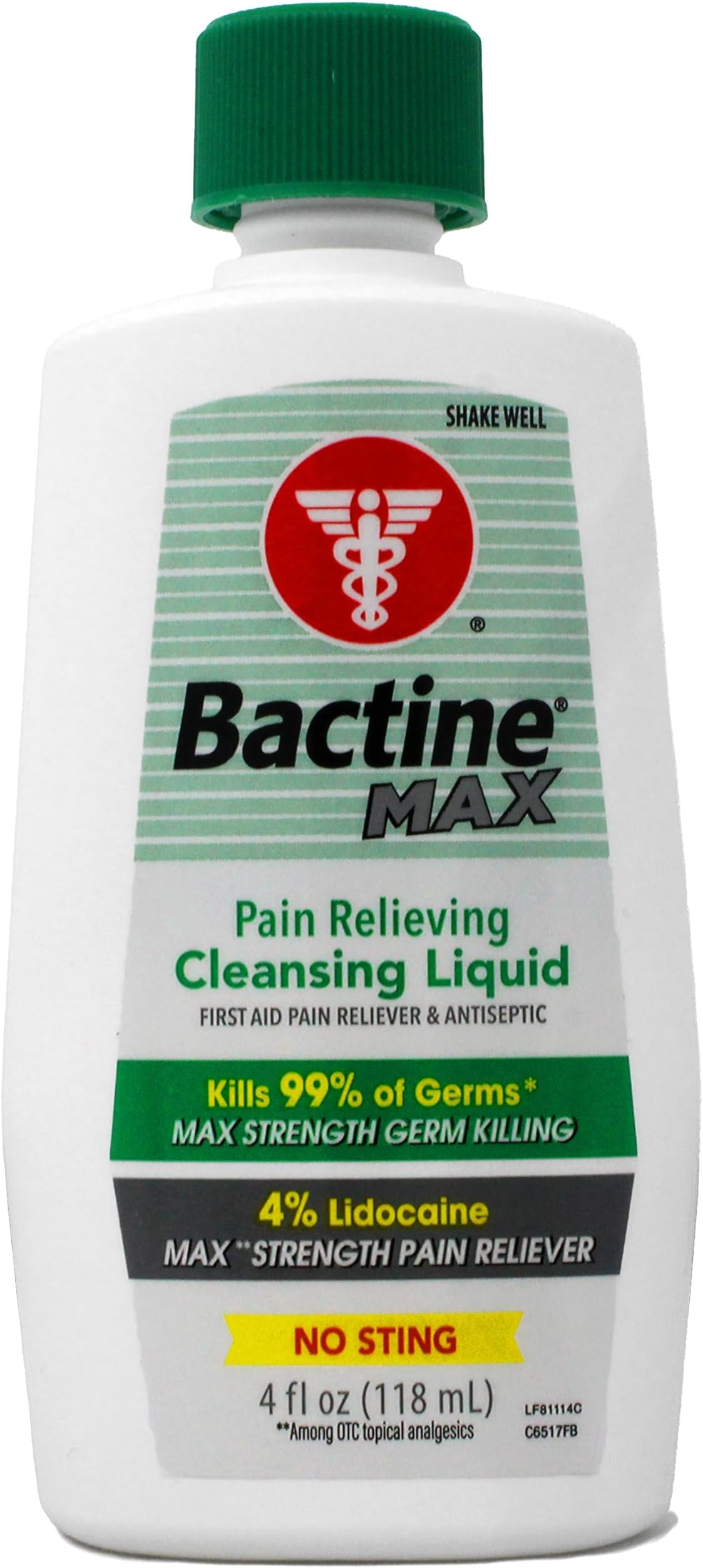 Max 4 oz Pain Relieving Liquid, (Pack of 2)