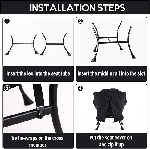 Miniatura 5 de SESHINELL Silla perezosa con otomana, silla de acento moderna contemporánea, silla de sofá de descanso con reposabrazos, conjunto de silla de