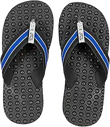 Chinelo Ortopédico Masculino Stilloflex Antiderrapante para Esporão e Fascite Plantar Anatomico Palmilha Massageadora - Azul