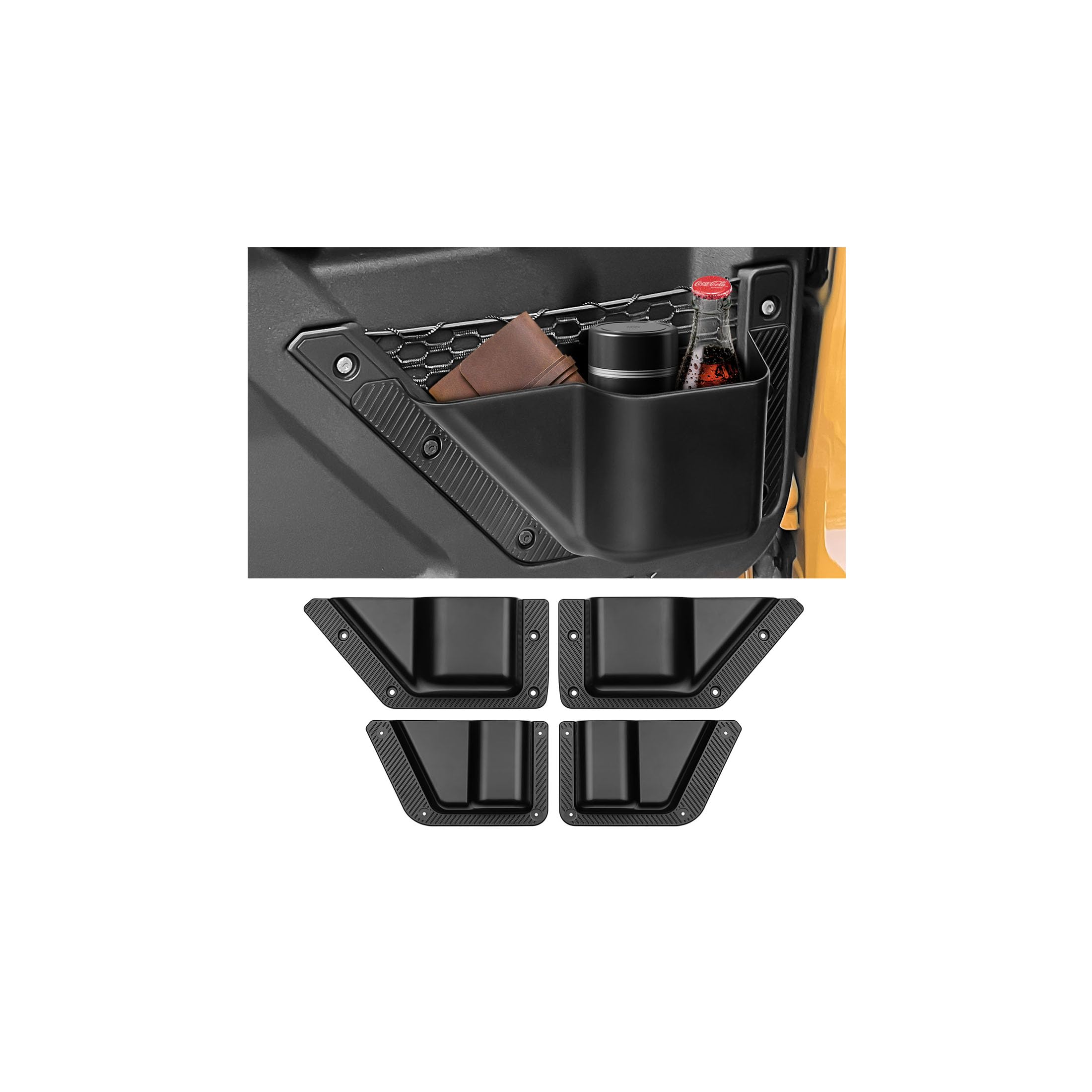 Amazon.com: DWKJMYCP 4PCS Front Rear Door Storage Pockets