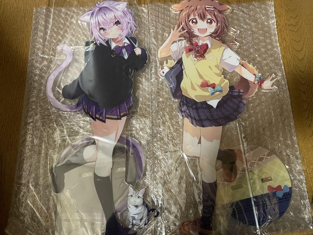 おかゆにゅ〜〜む！ 猫又おかゆ 戌神ころね アクリルスタンド コミケ