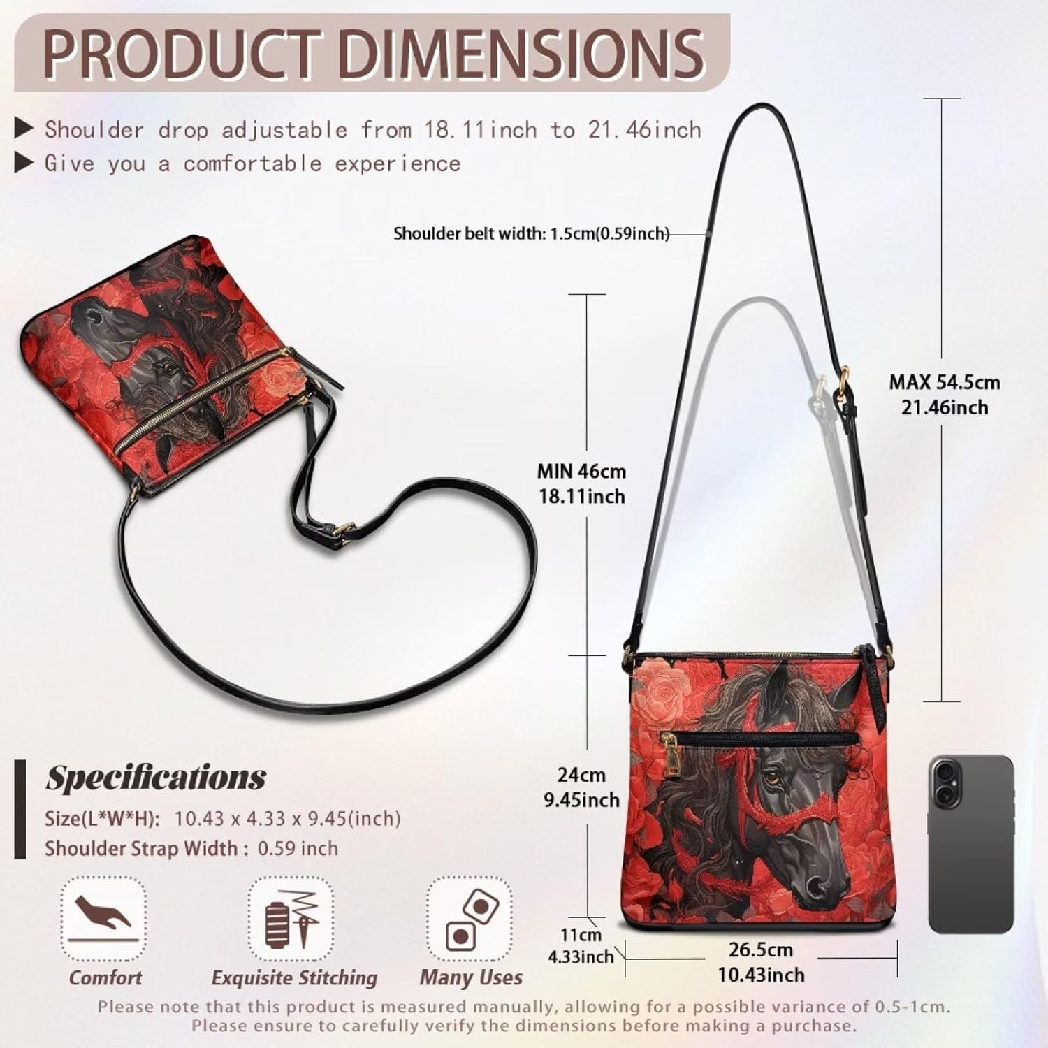 Shoulder Bag for Women Crossbody Womens Large Crossbody Bags Ladies Satchel Shoulder Handbags