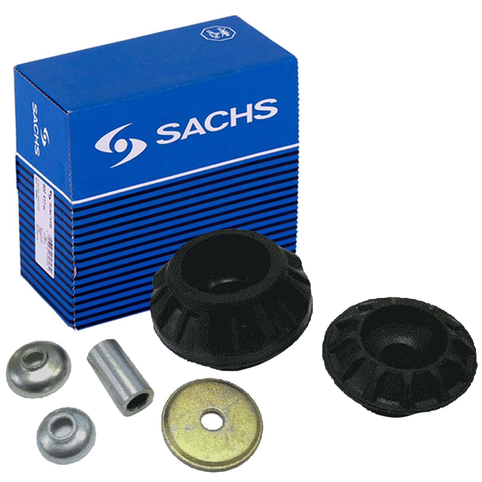 SACHS 802 377 Repair Kit Suspension Strut Support Mount compatible with Volkswagen Golf MK II (19E, 1G1) 1983-1992 Left, Right, Rear Axle and Other Vehicles