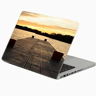 حافظة كمبيوتر محمول من تات، متعددة الألوان، بتصميم طباعة نسيج بصبغة سائلة لكمبيوتر محمول مقاس 15.6 بوصة - موديل 4826