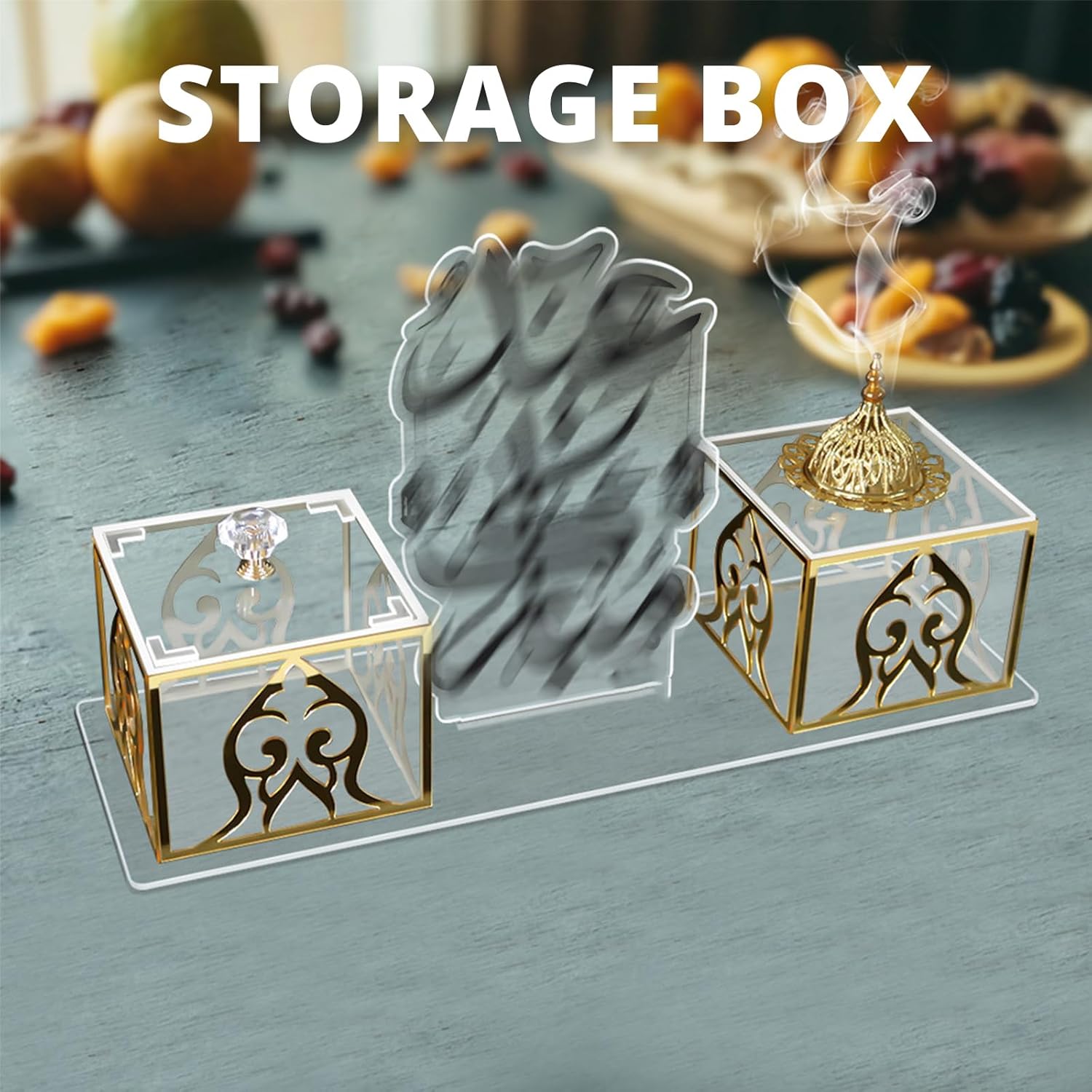 頑丈なアクリル中東のインコンススタンドディスプレイスタンドホルダーホームまたはオフィスの装飾を強化するのに最適