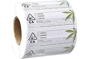 Self-Adhesive Warning Labels: CA Compliant for Safety and Legal Standards