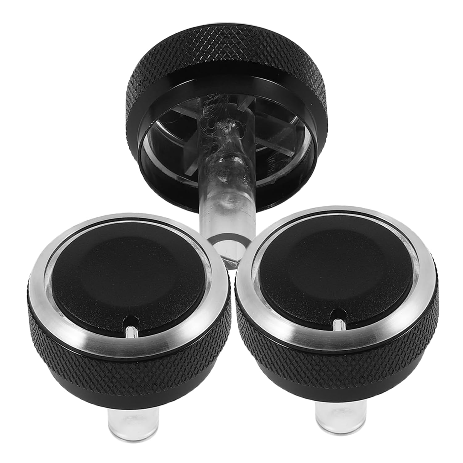 1set Car Air Conditioning Knob Manual Knobs for Sleek Design Easy Installation Compatible Car Interior