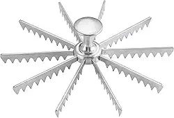 Winware Marcador de torta e bolo de alumínio com 10 cortes