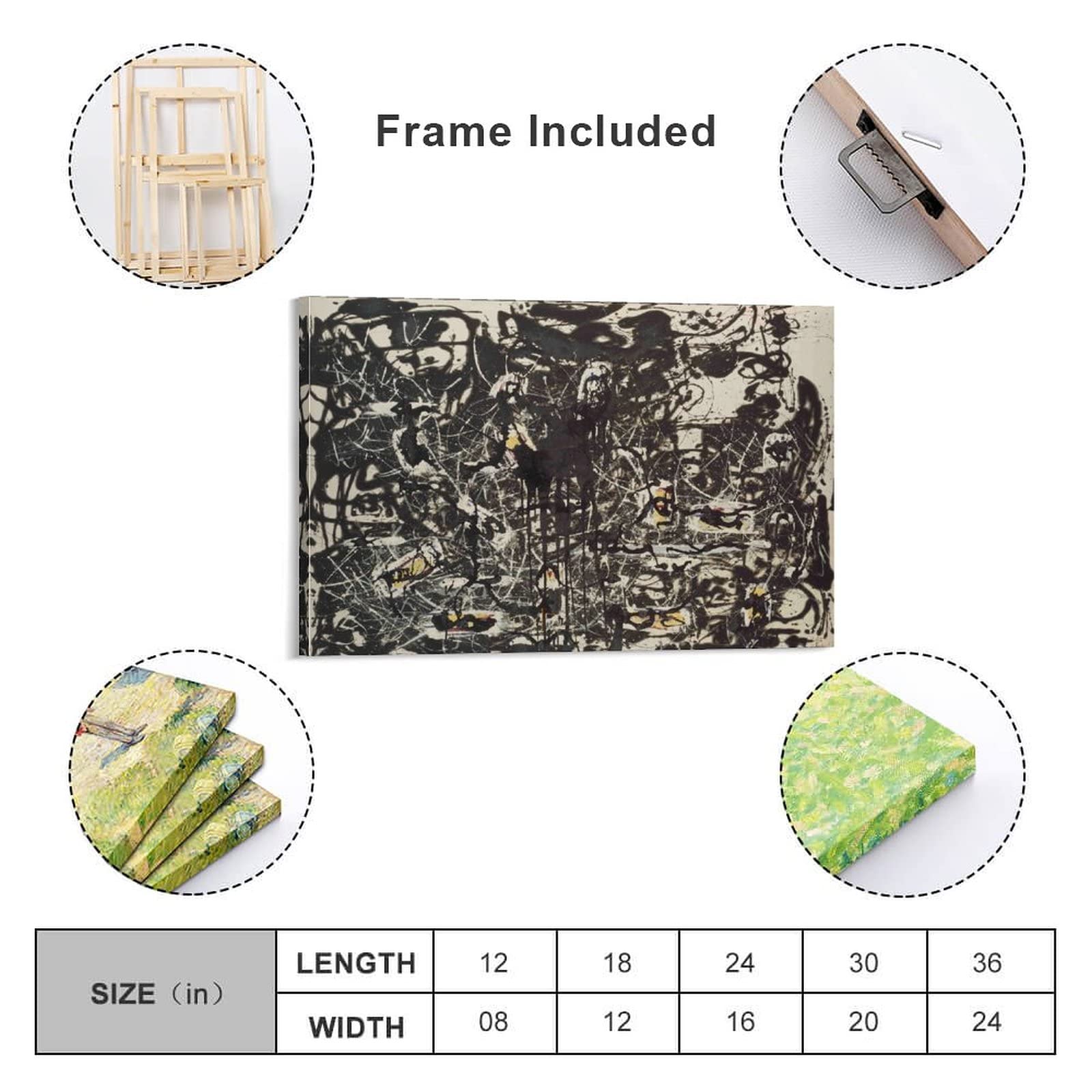 Jackson Pollock Yellow Islands