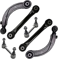 Vista 39 de Detroit Axle - Kit de suspensión delantera RWD para Chrysler 300 Dodge Challenger Charger Magnum, brazos de control superior con barras