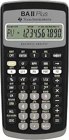 Texas Instruments Calculadora financeira BA II Plus