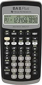 Texas Instruments Calculadora financeira BA II Plus