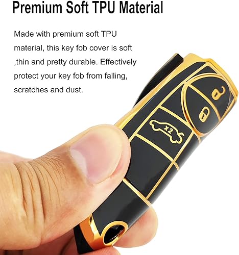 Miniatura 4 de Funda para llavero de coche, funda de TPU suave, funda de protección para llaves de coche, accesorios