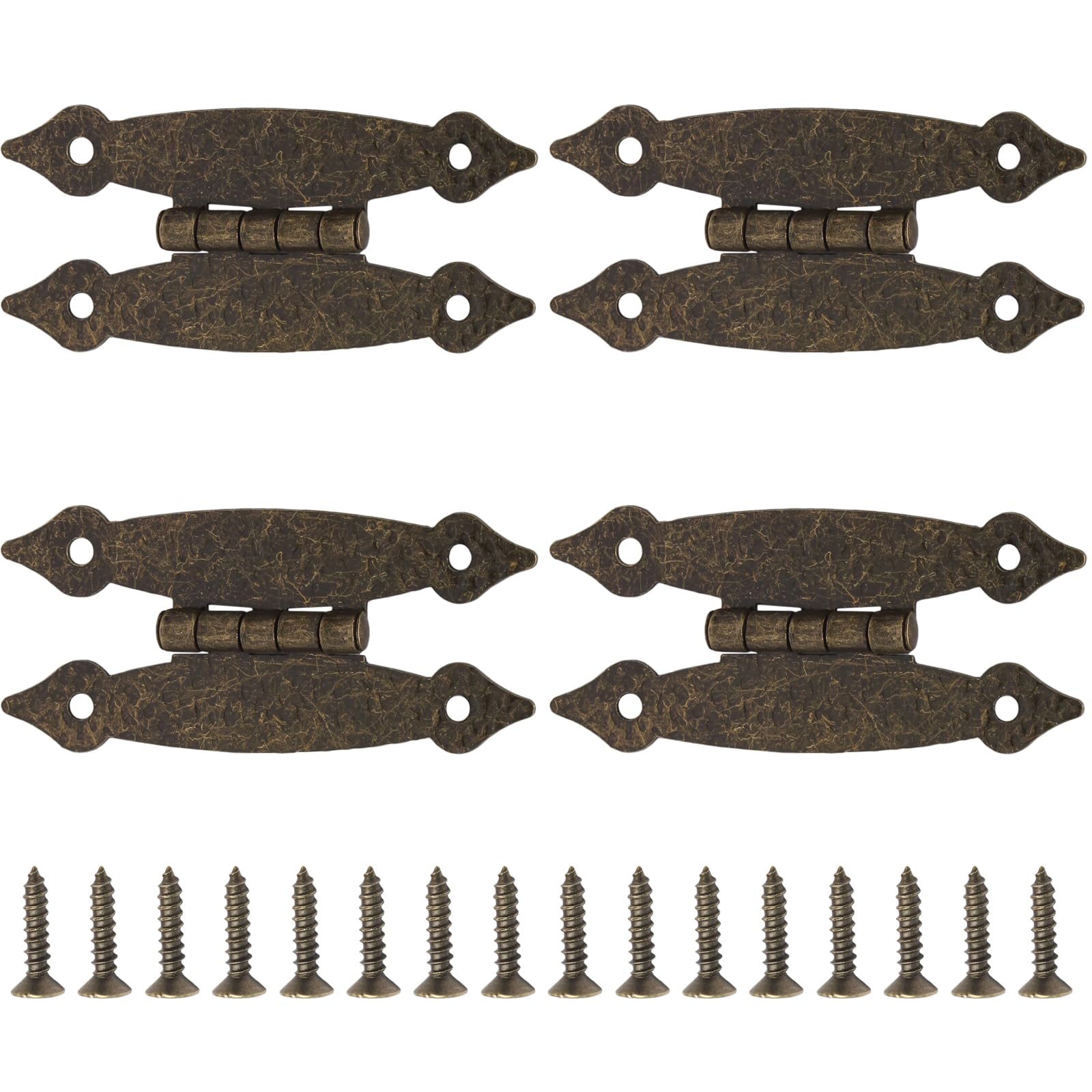 Litoexpe Cabinet Hinges - Black H-Shape -7