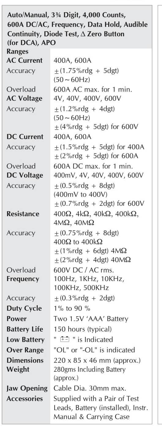Meco Mc_3690 Auto and Manual 600a Ac/dc — Amazon image 4