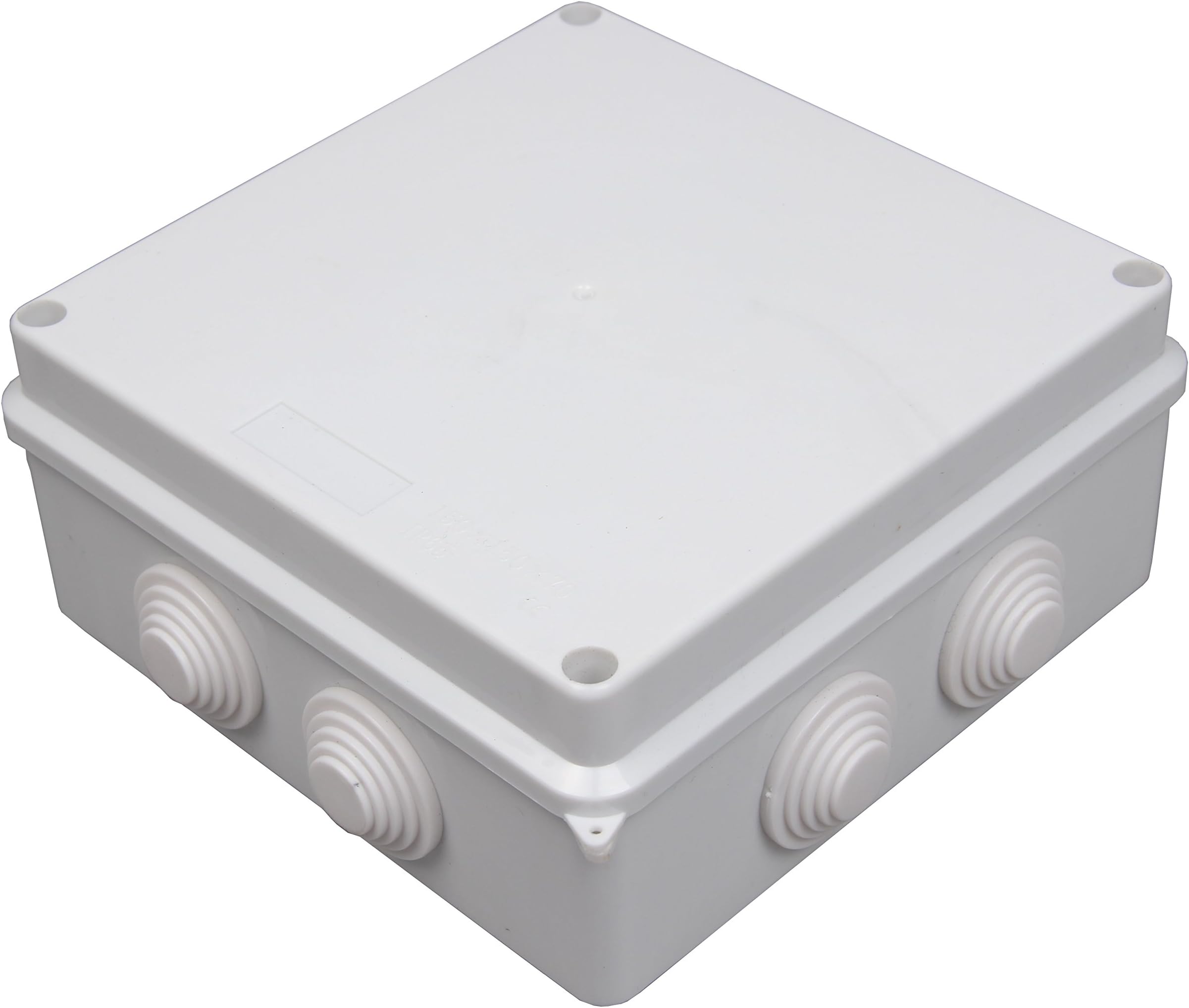 ABS Waterproof Plastic Junction Box 5.91"×5.91"×2.76" (150x150x70mm)