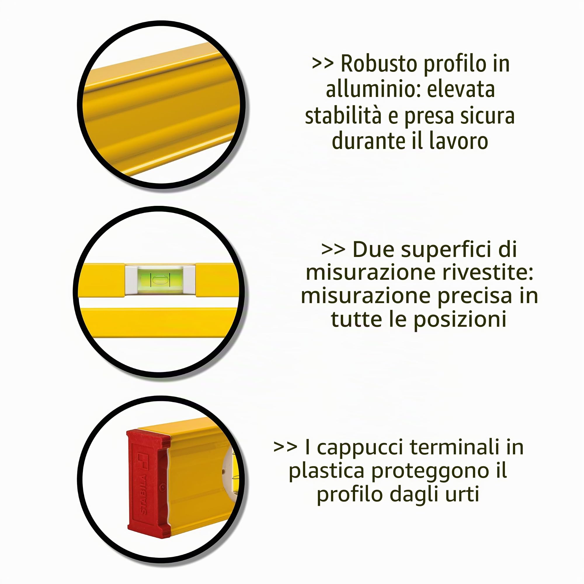 Stabila Nivel 80 AS-2 200cm, multicolore