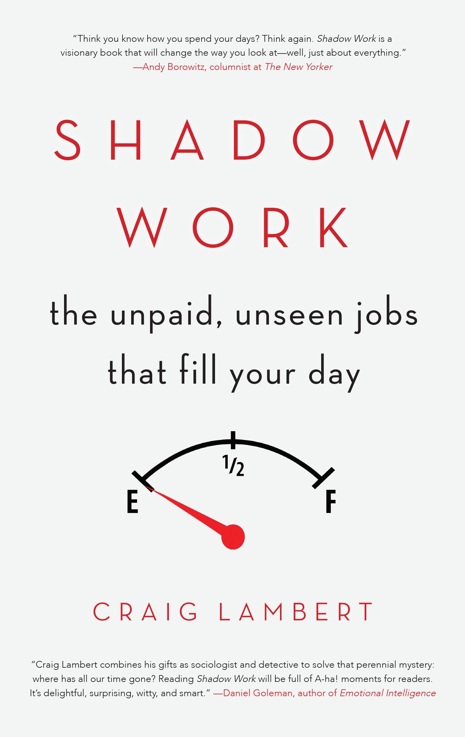 Shadow Work: The Unpaid, Unseen Jobs That Fill Your Day cover