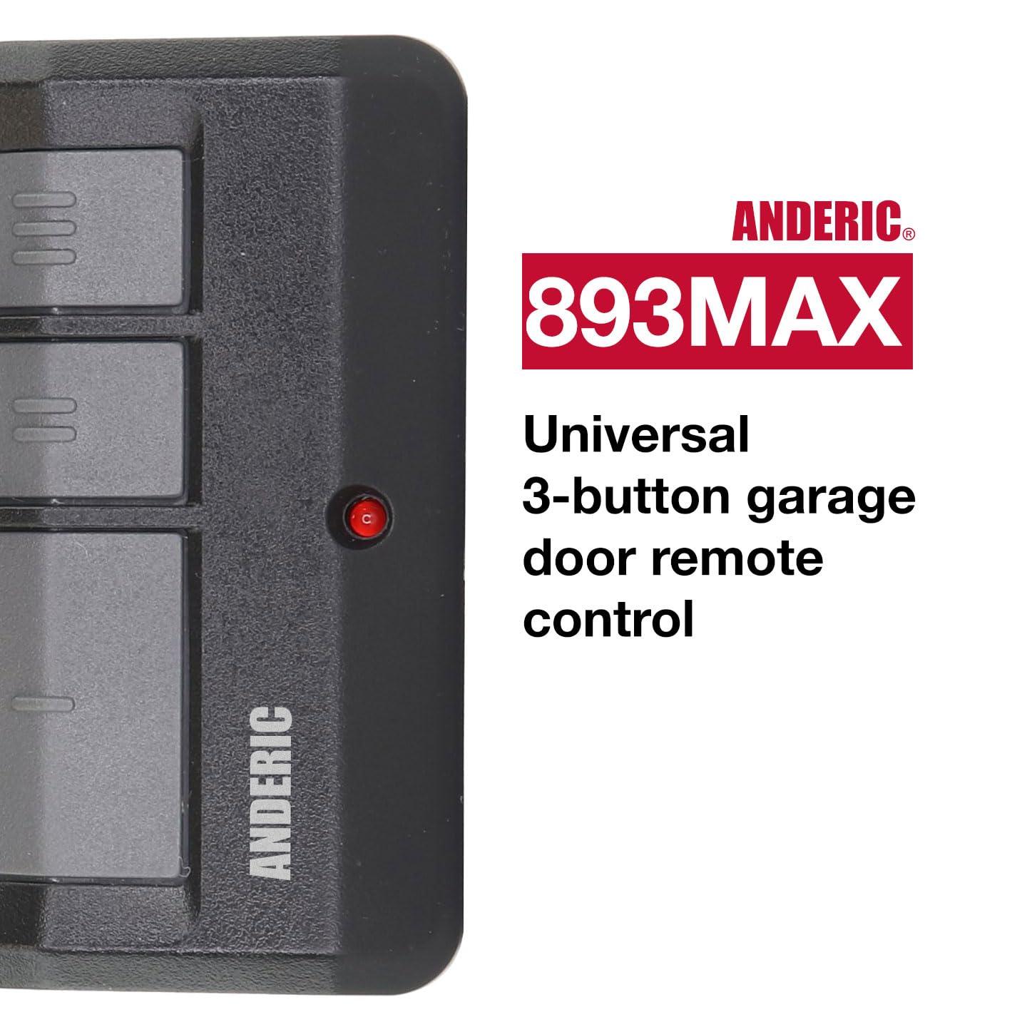 Amazon.com: [2-Pack] Anderic 893MAX for Chamberlain LiftMaster